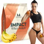 I&scaron;rūgų baltymų izoliatas MYPROTEIN Impact Whey, 780g, bananų skonio