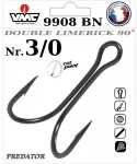 10 vnt. VMC 9908BN Nr. 3/0 dvigubi masalo kabliukai