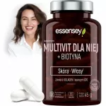 Vitaminai moterims su kolagenu ir biotinu, odai, plaukams, medžiagų apykaitai, 90 kapsulių