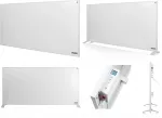 Infraraudonųjų spindulių &scaron;ildytuvas ULTRA PANEL su Wi-Fi, pastatomas arba tvirtinamas prie sienos