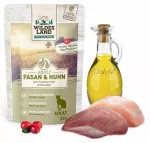 Katės konservai Wildes Land, fazano ir vi&scaron;tienos, 100 g, daug mėsos