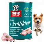 &Scaron;unų konservai FAFIK su triu&scaron;iena, 400 g, suaugusiems