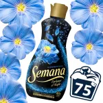 Skalbinių mink&scaron;tiklis Semana Midnight Blue, 1,65 l, 75 skalbimams