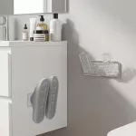 Batų laikiklis, lipnus, permatomas, tvirtinamas be gręžimo