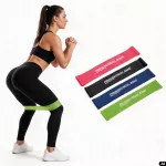 4 vnt. Aqua Sport Powerstrech mini pasiprie&scaron;inimo juostų rinkinys