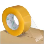 Skaidri pakavimo juosta SMART STRONG, 44 mm x 100 m, lipni