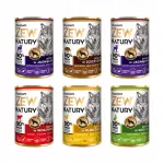 &Scaron;unų konservai Zew Natury Premium be žuvies, įvairių skonių, 6x400 g