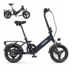 Elektrinis dviratis HillMiles Mile1, 250W, 36V 10.4Ah, 65 km, 25 km/val., 14", miesto