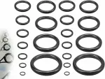 Keramikiniai me&scaron;kerės žiedeliai, 3,7&ndash;29,9 mm, 22 vnt.