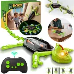 Nuotoliniu būdu valdomas interaktyvus driežas roboto GECKO su LED, 360&deg; judėjimas
