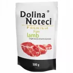 &Scaron;unų ėdalas Dolina Noteci Premium Pure su ėriena, 500 g