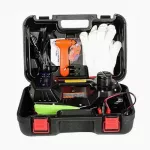 Automobilinis hidraulinis keltuvas 5 t, elektrinis, su LED, 12V