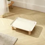Tvirtas augintinių ėdalo stovas mažoms erdvėms