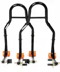 Motociklo stovų komplektas, galinis ir priekinis, tinka &bdquo;Swing Arm&ldquo;