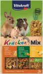 Graužikų gardėsiai VITAKRAFT KRACKER, 3 vnt., citrusai, daržovės, medus