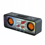 Belaidis garsiakalbis CYBERPUNK A39, Bluetooth, RGB, 10 W, juodas