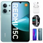 I&scaron;manusis telefonas Xiaomi Redmi 15C 8 GB / 256 GB 4G žalias
