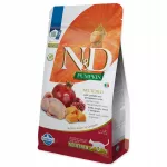 Sausas kačių pa&scaron;aras N&D Pumpkin Neutered su putpėliena ir granatais, 1,5 kg