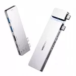 Dokavimo stotelė Vention 6in2, USB-C, 8K, 240Hz, Thunderbolt, 80Gbps, 140W