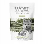 &Scaron;unų skanėstai Wolf of Wilderness Wild Bites Junior su ėriena, 180 g