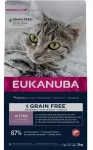 Kačių pa&scaron;aras EUKANUBA jaunikliams, be grūdų, su la&scaron;i&scaron;a, 2 kg
