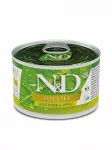 &Scaron;unų konservai FARMINA N&D, &scaron;erniena ir obuoliai, suaugusiems mažų veislių, 140 g
