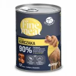 &Scaron;unų konservai PetRepublic FINE MEAT su vi&scaron;tiena, 400 g