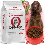 Sausas ėdalas didelių veislių suaugusiems &scaron;unims 18 kg Optimus Canis Premium