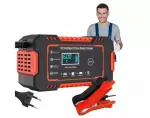 Automatinis automobilio akumuliatoriaus įkroviklis 12V 6A su baterijos atstatymo funkcija