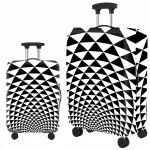 Kelioninis lagamino užvalkalas, L dydis, 70x50x29 cm, tinka 25&ndash;28 colių lagaminams