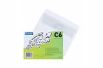 Vokai be langelio C6 (114 x 162 mm), balti, Bantex, 25 vnt.
