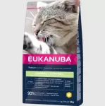 Sausas maistas katėms Eukanuba Adult Hairball Control su vi&scaron;tiena, 10 kg