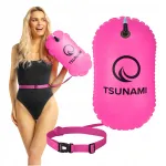 Plūduras plaukimui TSUNAMI BASIC, rožinis