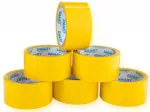 Lipni pakavimo juosta SMART, 48 mm x 50 yd, geltona, 6 vnt.
