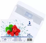 Savitvirtinami vokai Bong C6, 25 vnt.
