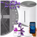 Oro drėkintuvas Vestfrost VPH2I60WH su aromaterapija, 2 viename