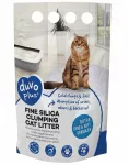 Katės kraikas Duvo+ silikatinis, susiformuojantis, 5 l (1,9 kg)