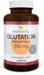 Maisto papildas Medverita Glutathione Reduced 250 mg, 120 kaps.