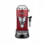 Kavos aparatas DeLonghi Dedica Style EC 685.R, 1300 W, raudonas, 2 vnt.