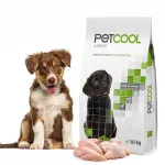&Scaron;unų ėdalas PETCOOL Junior &scaron;uniukams, 18 kg