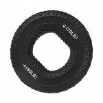 Ranka treniruoklis, 70&ndash;80 lb, juodas, ne&scaron;iojamas