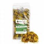 Žiurkėnų, triu&scaron;ių ir graužikų skanėstas ProHerbs su medetkų žiedais, 100 g