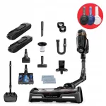 Belaidė vertikali dulkių siurblys TEFAL Flex AQUA 15.60 TY99G3, 3 viename, 2 baterijos