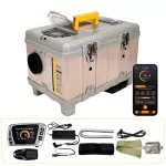 Alyvos &scaron;ildytuvas 8 kW 230V/12V Webasto su ventiliacija ir BT LCD paleidimo/stabdymo funkcija