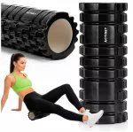Raumenų masažuoklis Crossfit, putplasčio volelis su i&scaron;kilimais