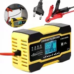 Akumuliatoriaus įkroviklis su LCD, 12V 10A