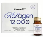 Kolagenas PharmoVit 12000 Active Fortibone sąnariams, odai, raumenims, 1 buteliukas