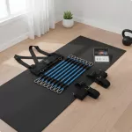 Treniruočių diržas, reguliuojamas, 72 kg pasiprie&scaron;inimas, mėlynas
