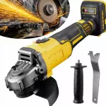 Kampinis &scaron;lifuoklis su be&scaron;epetėliu varikliu 125 mm 21V plytelių pjovimui