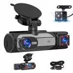 Automobilio kamera 1080P IPS 150&deg; platus matymo kampas